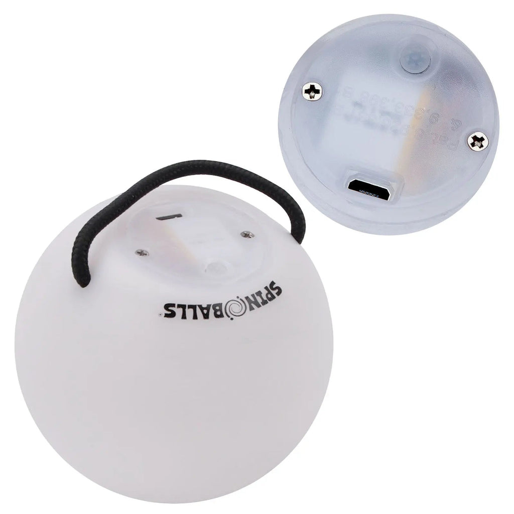 Spinballs Glow. 0 LED Rechargeable Poi Set G3