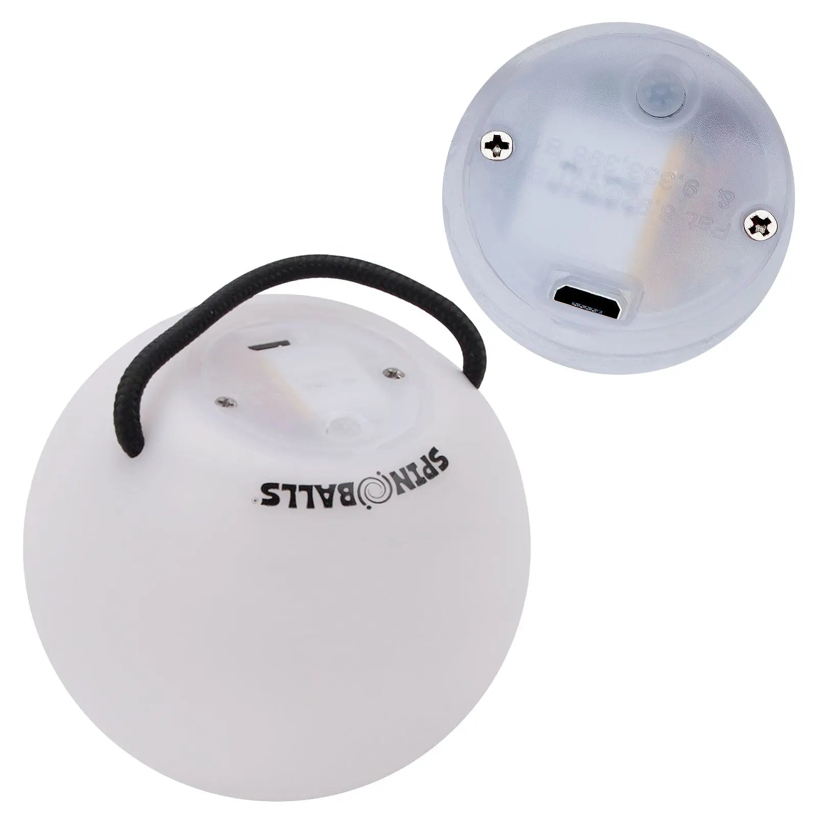 Spinballs Glow. 0 LED Rechargeable Poi Set G3