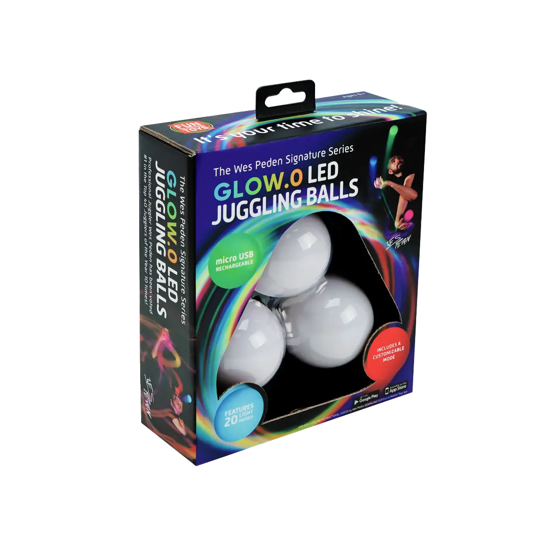 Wes Peden Glow.0 Juggling Balls A3