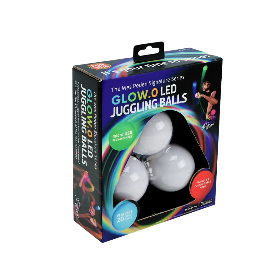 Wes Peden Glow.0 Juggling Balls A3
