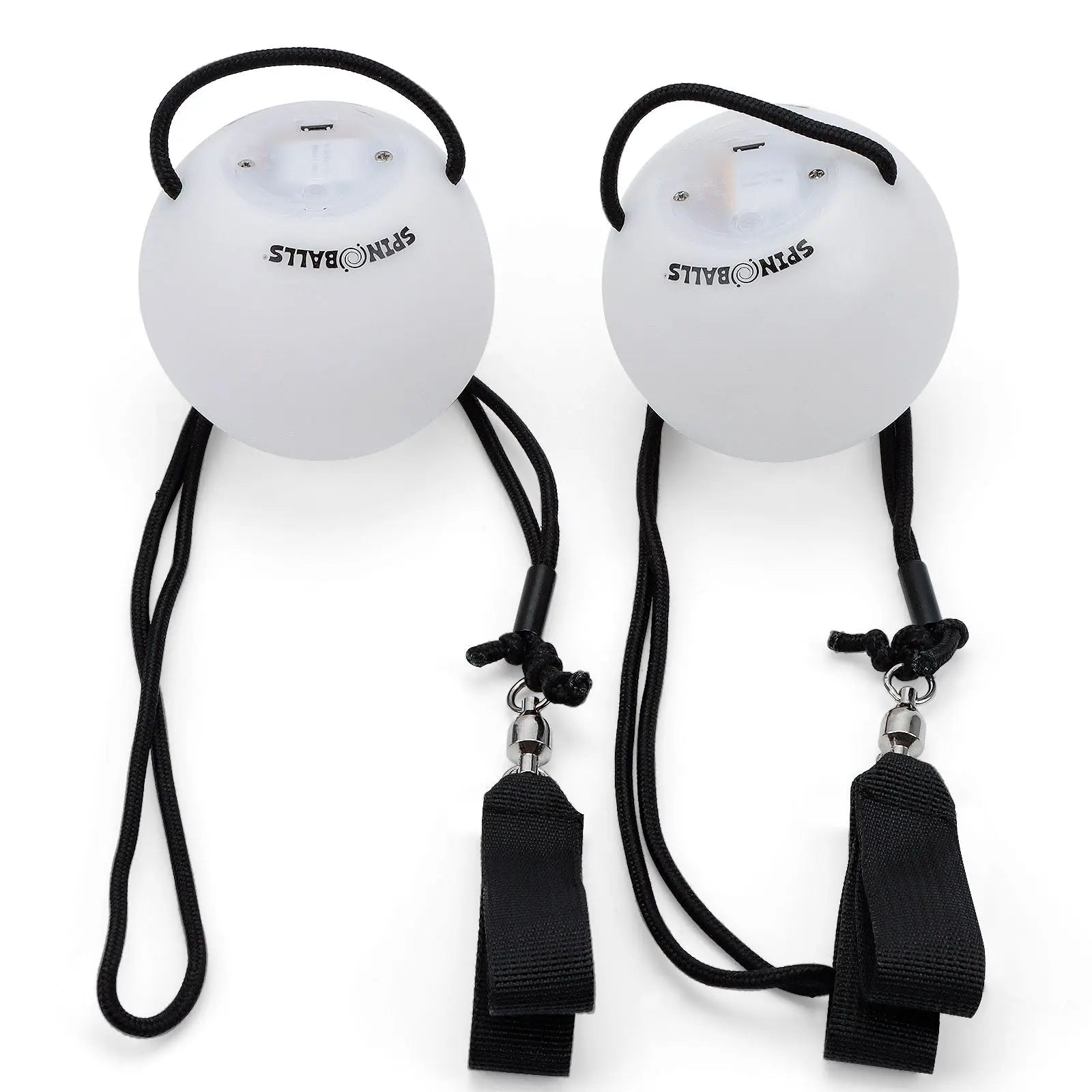 Spinballs Glow. 0 LED Rechargeable Poi Set G3