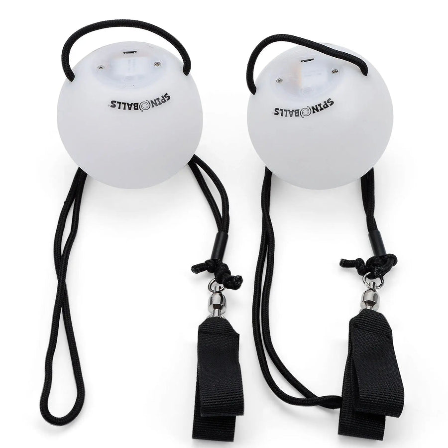 Spinballs Glow. 0 LED Rechargeable Poi Set G3