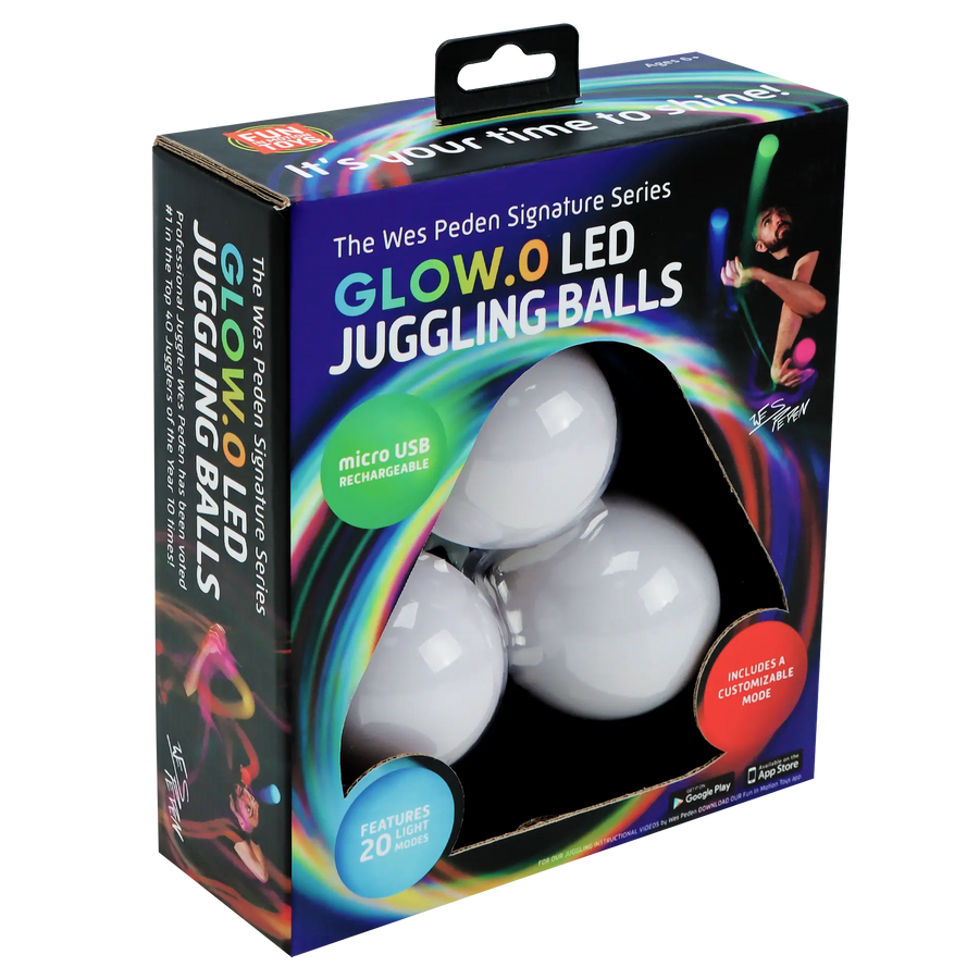 Wes Peden Glow.0 Juggling Balls A3